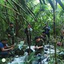 Niños sobrevivientes del accidente aéreo en el Caquetá