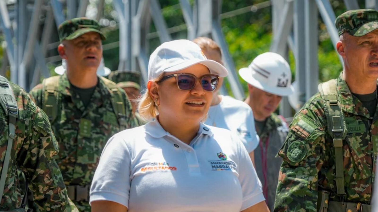 Margarita Guerra, la gobernadora de Santa Marta, explicó que las medidas de seguridad son solo de caracter preventivo.