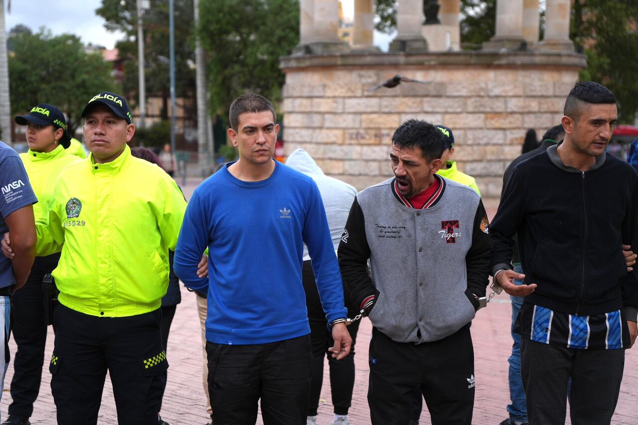 Captura banda de narcotráfico en Bogotá