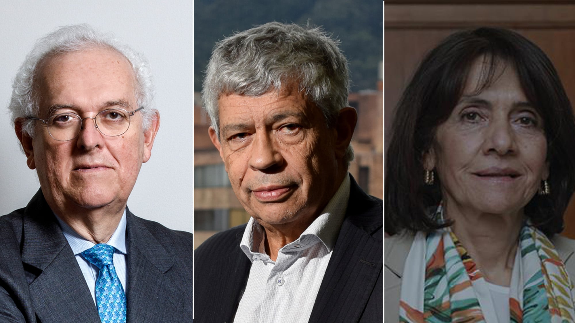 José Antonio Ocampo, Jorge Iván González y Olga Lucia Acosta