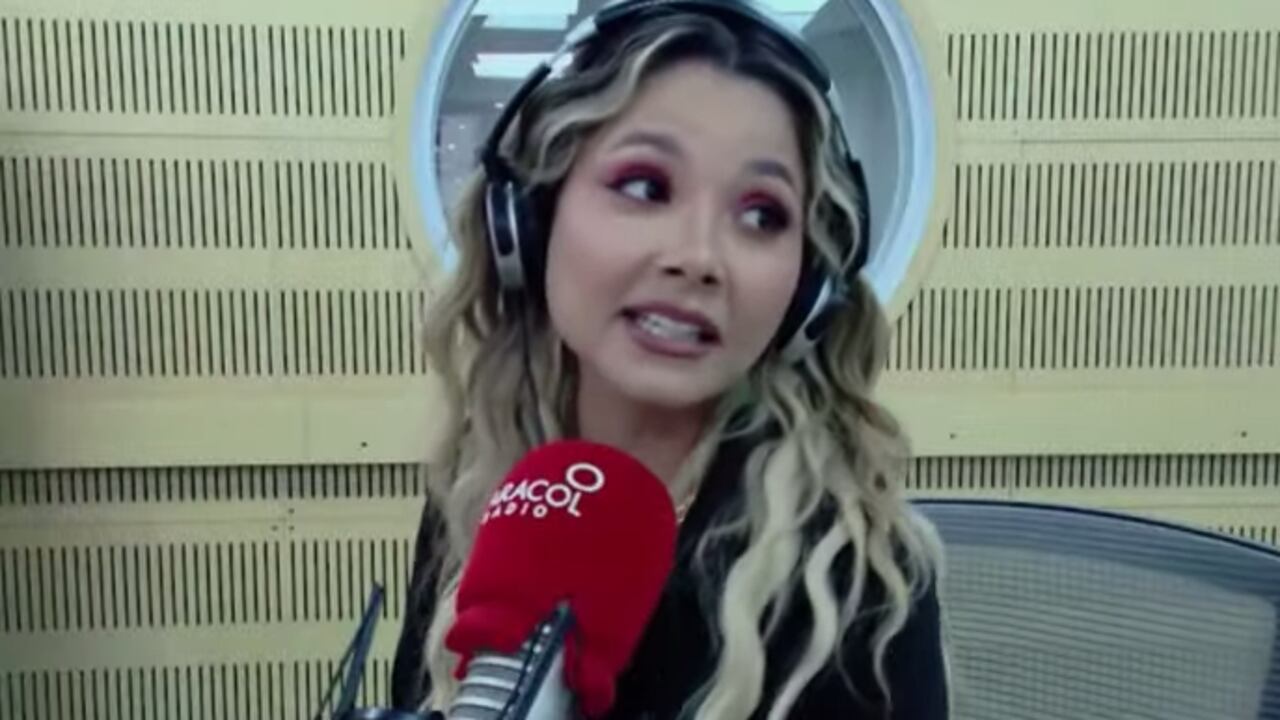 Melissa Martínez, periodista colombiana, en el programa del Vbar, de Caracol Radio, este 27 de noviembre de 2023