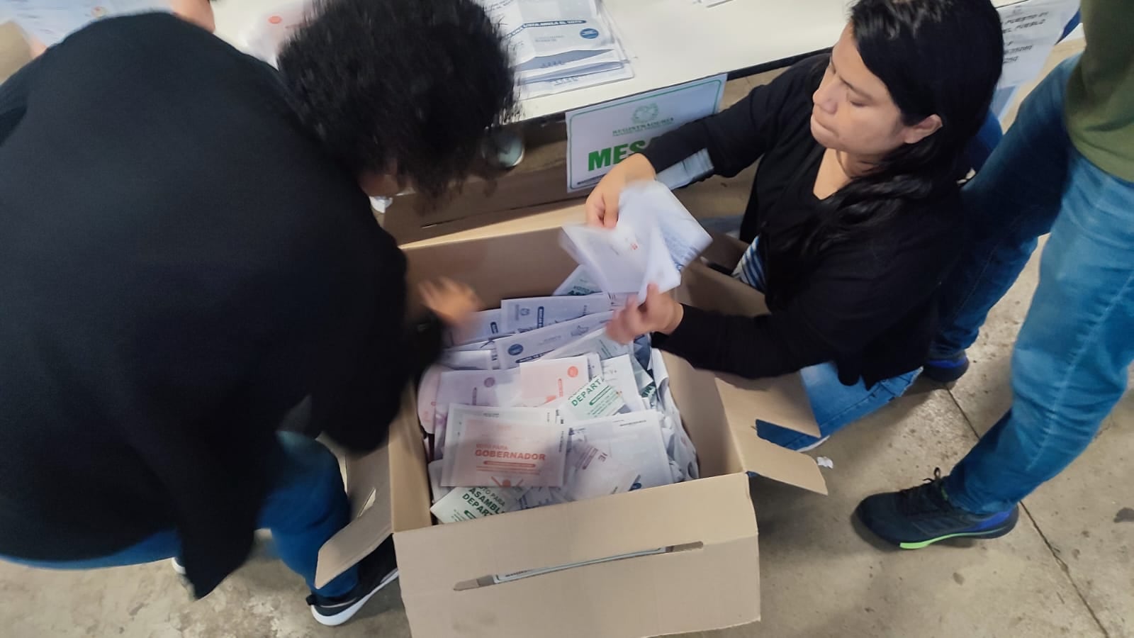 Conteo de Votos Coliseo del Pueblo.