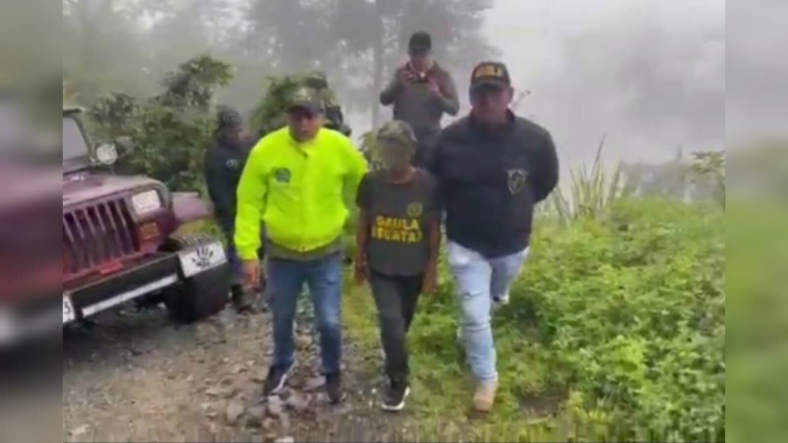 El menor había sido retenido desde el pasado 24 de diciembre en una finca de Santuario, Risaralda