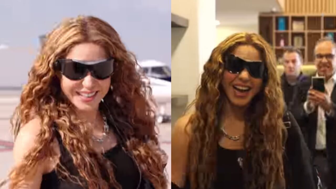 Shakira llegó a México y causó alboroto.