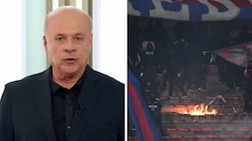 Carlos Antonio Vélez reaccionó a los desmanes en el estadio Atanasio Girardot de Medellín.