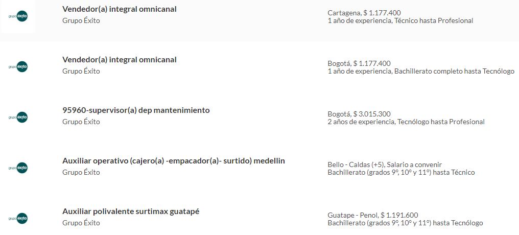 Para acceder a estas ofertas y conocer más vacantes, ingrese a: https://www.semana.com/empleos/