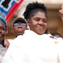 Francia Márquez también se dirigió al público en la Plaza de Bolívar.