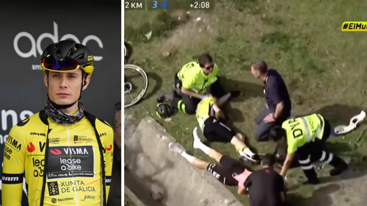 Relato del Jumbo sobre el accidente de Jonas Vingegaard