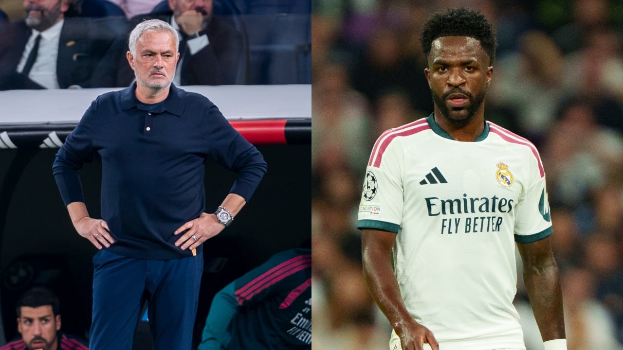 Mourinho y Vinicius