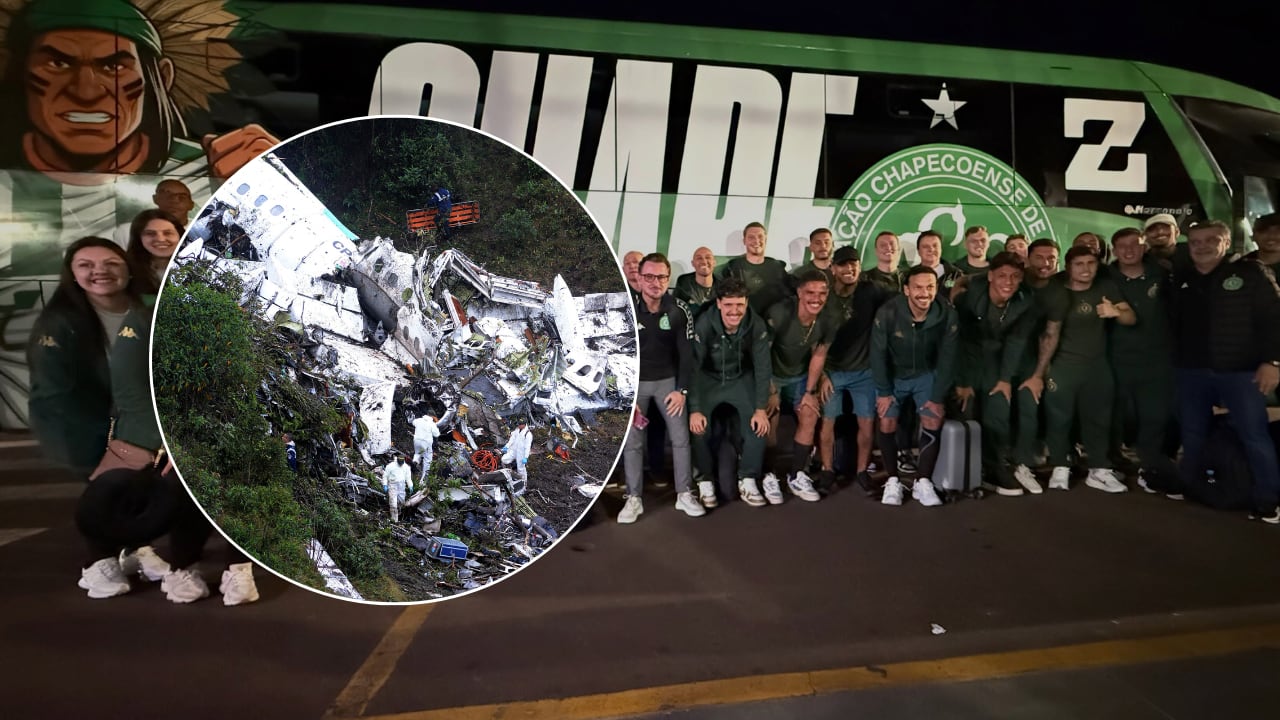 Chapecoense regresa a Medellín 10 años después del accidente aéreo para jugar un amistoso contra Atlético Nacional.