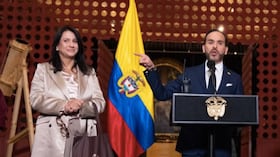 Paola Holguín y Abelardo De La Espriella.
