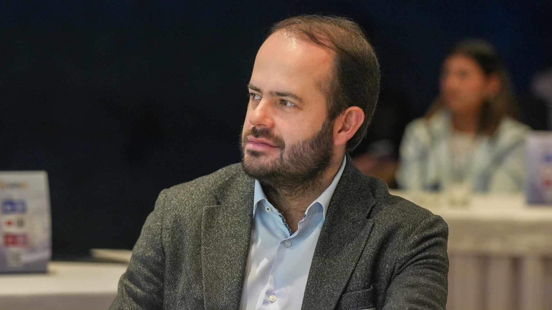 José David Castellanos, candidato a la Cámara por Bogotá.