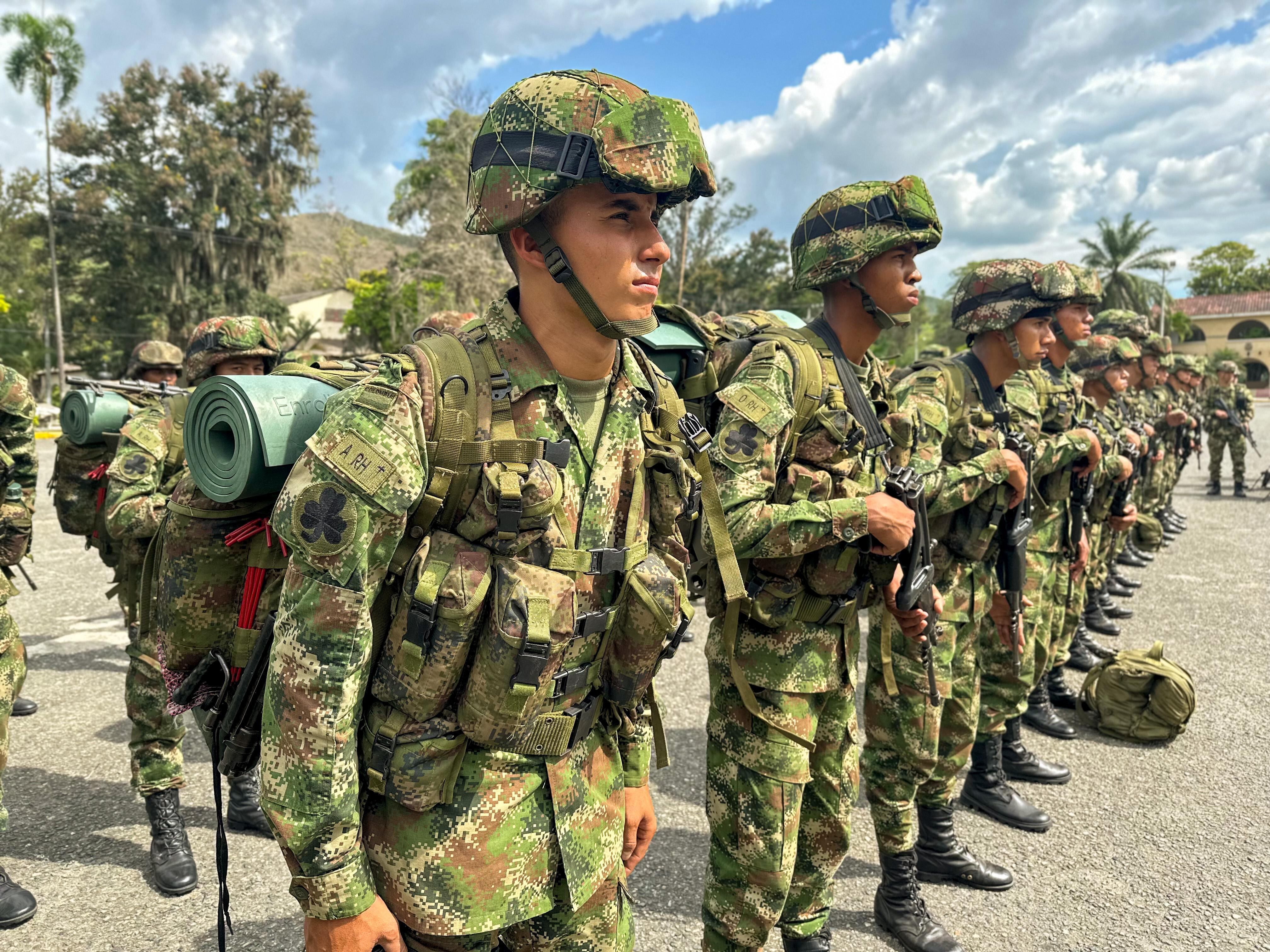 El anuncio de la llegada de los 160 militares se da luego de dos semanas del arribo de 600 al departamento.