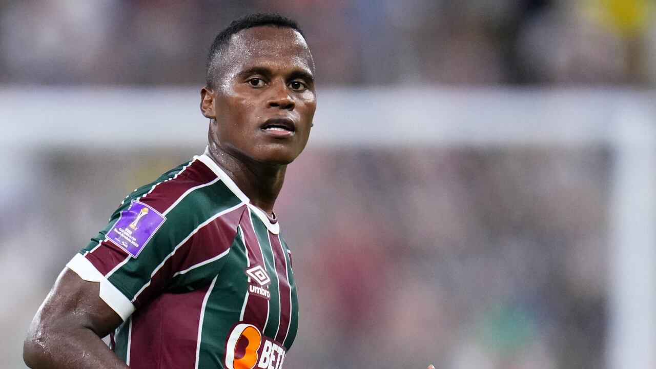 Jhon Arias fue uno de los destacados en Fluminense