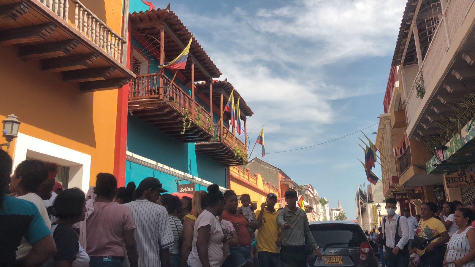 Panorama en Cartagena.