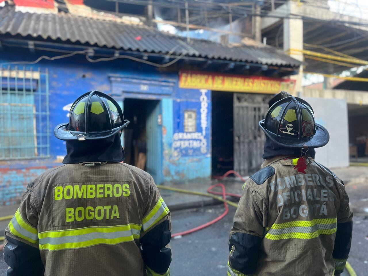 Incendio en Las Cruces