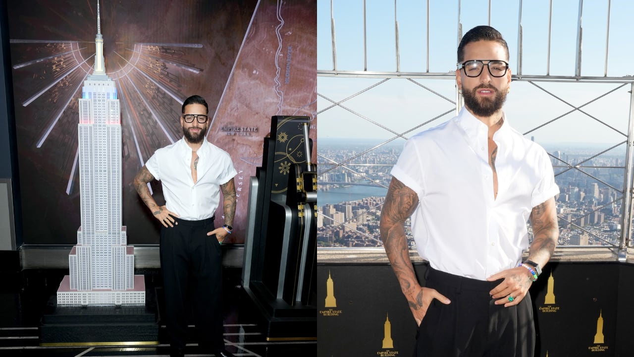 Maluma se presentó en la ciudad de Nueva York y se llevó halagos en redes sociales.