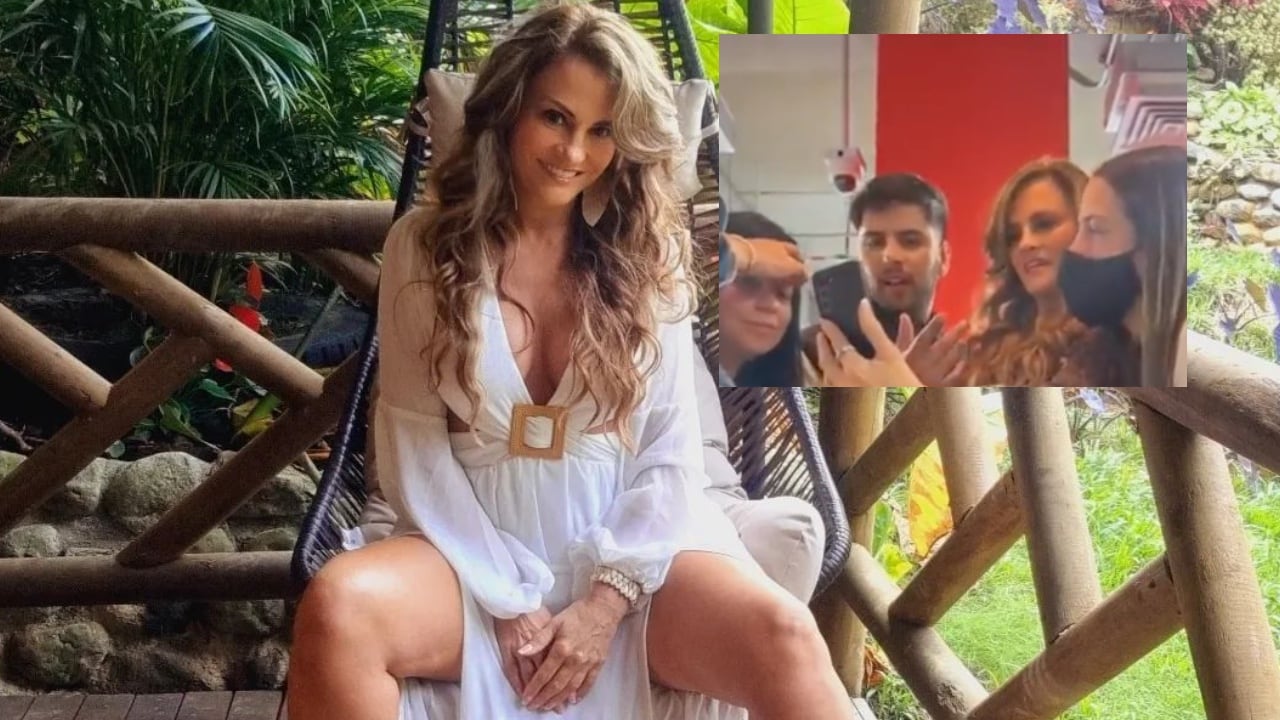 Aura Cristina Geithner reveló que le va mejor económicamente en redes sociales que en televisión.