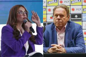 Catherine Juvinao y Ramón Jesurún.