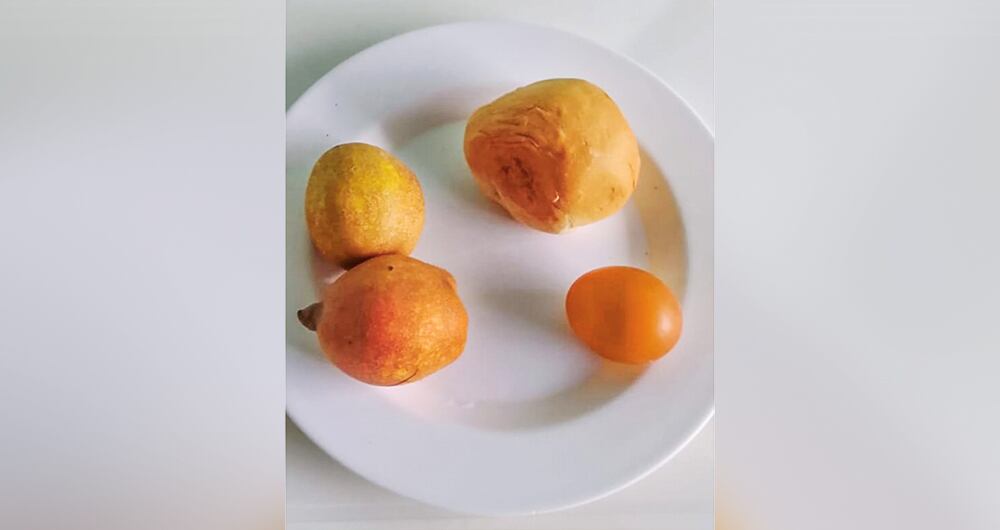 Estos son los alimentos que les han entregado en los últimos días. Han generado indignación.