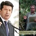 Diego Molano e Iván Márquez