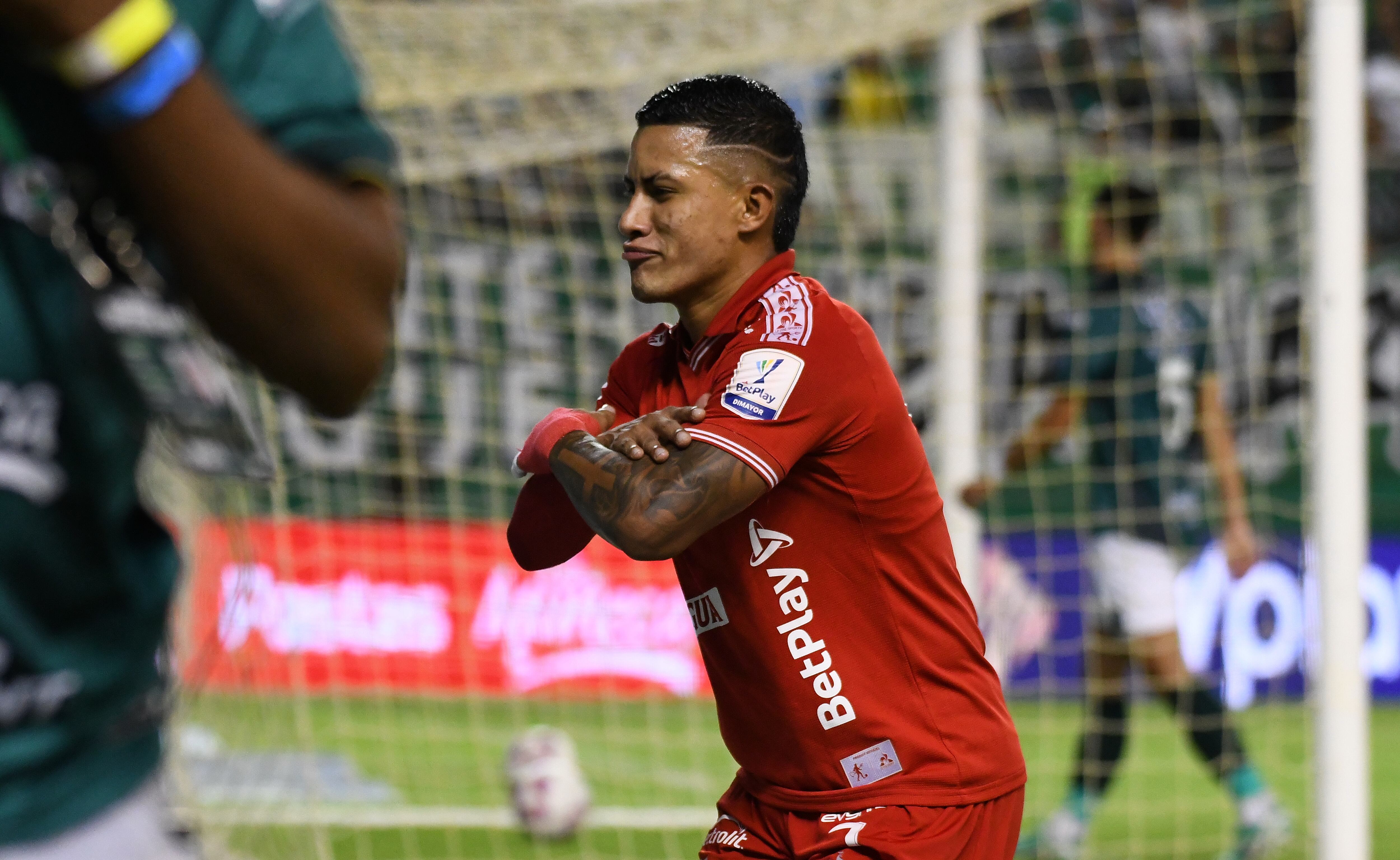 América 2 Deportivo Cali 0, Estadio Palmaseca. Liga Betplay.