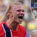 Erling Haaland marcó doblete contra Brasil y los eliminó del Mundial.