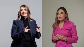 Paloma Valencia y Carolina Arbeláez