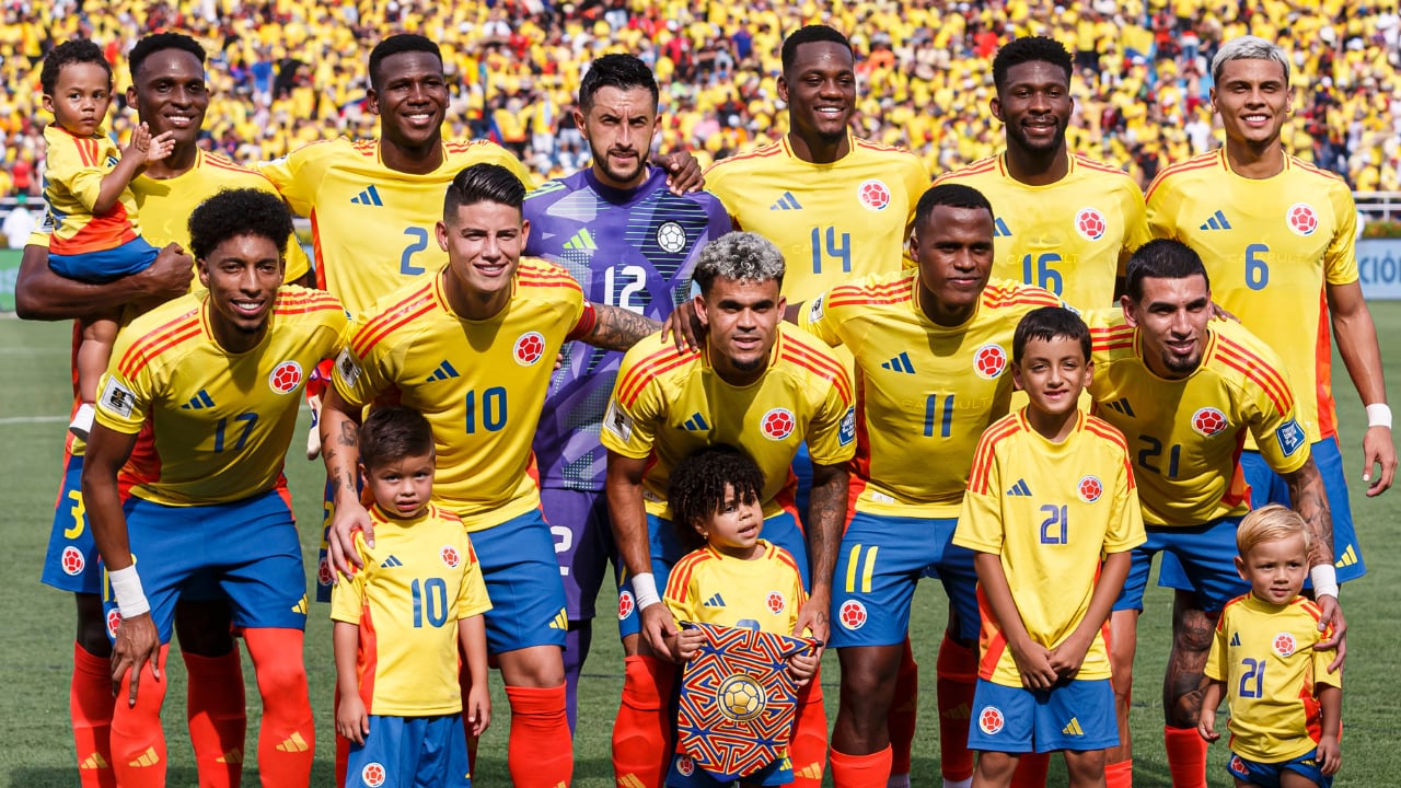 Nómina de la Selección Colombia, ante Argentina, en septiembre de 2024.