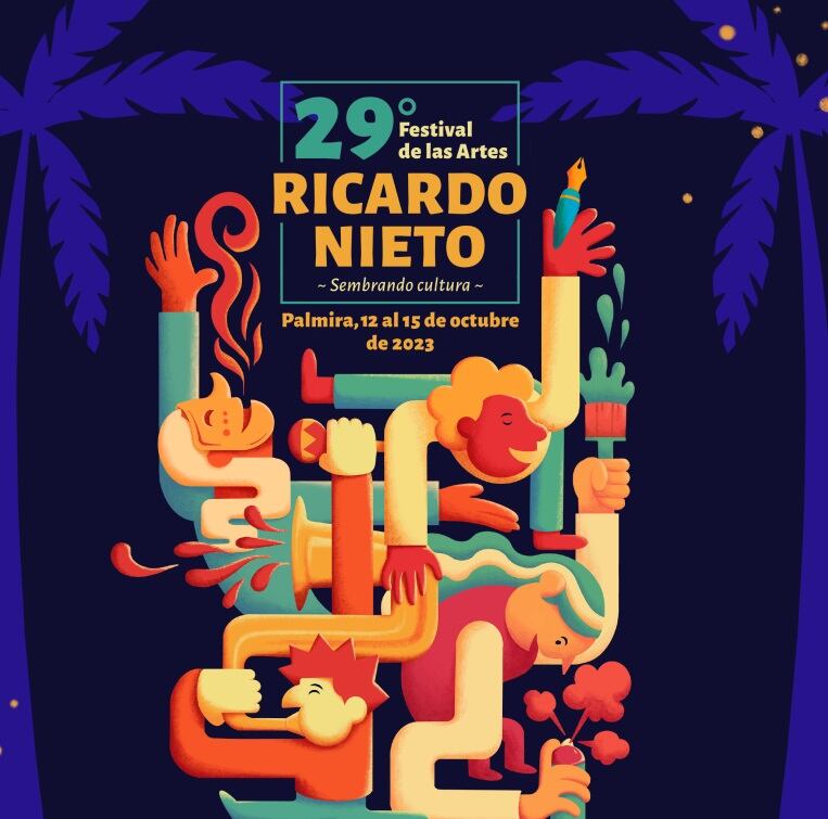 Festival de las Artes Ricardo Nieto en Palmira, Valle.