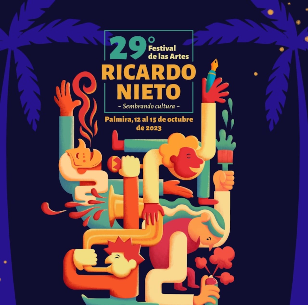 Festival de las Artes Ricardo Nieto en Palmira, Valle.