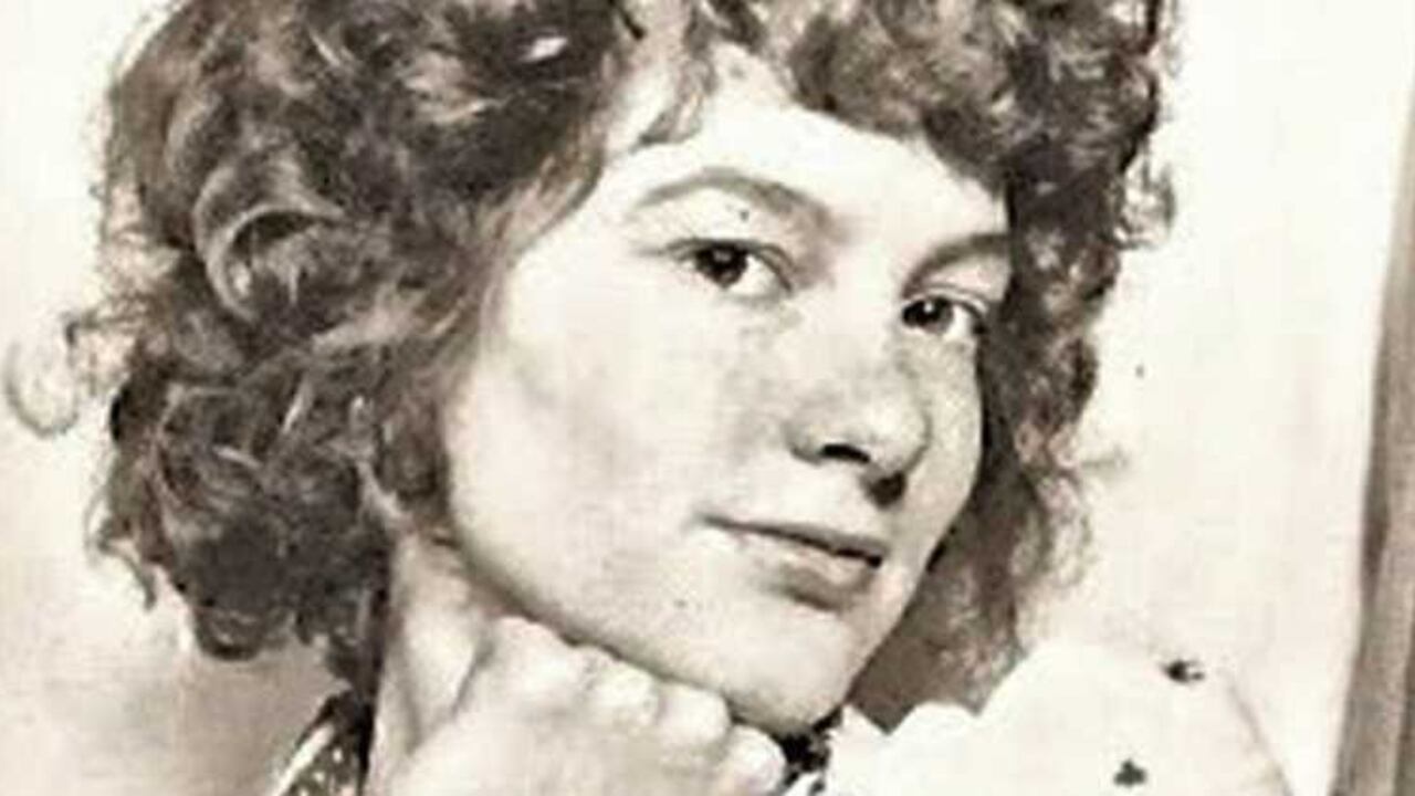 Valerie en una foto de la época en la que tomó la decisión de esterilizarse. Ahora tiene 63 años.