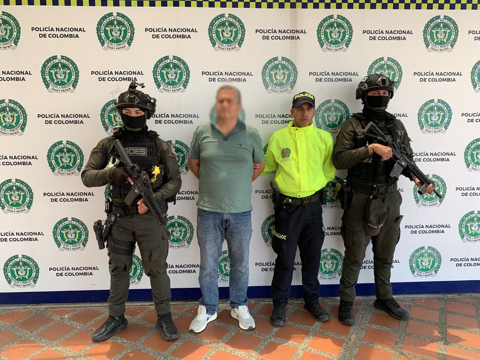 Iraní Jafar Tafakori, capturado por la Policía.