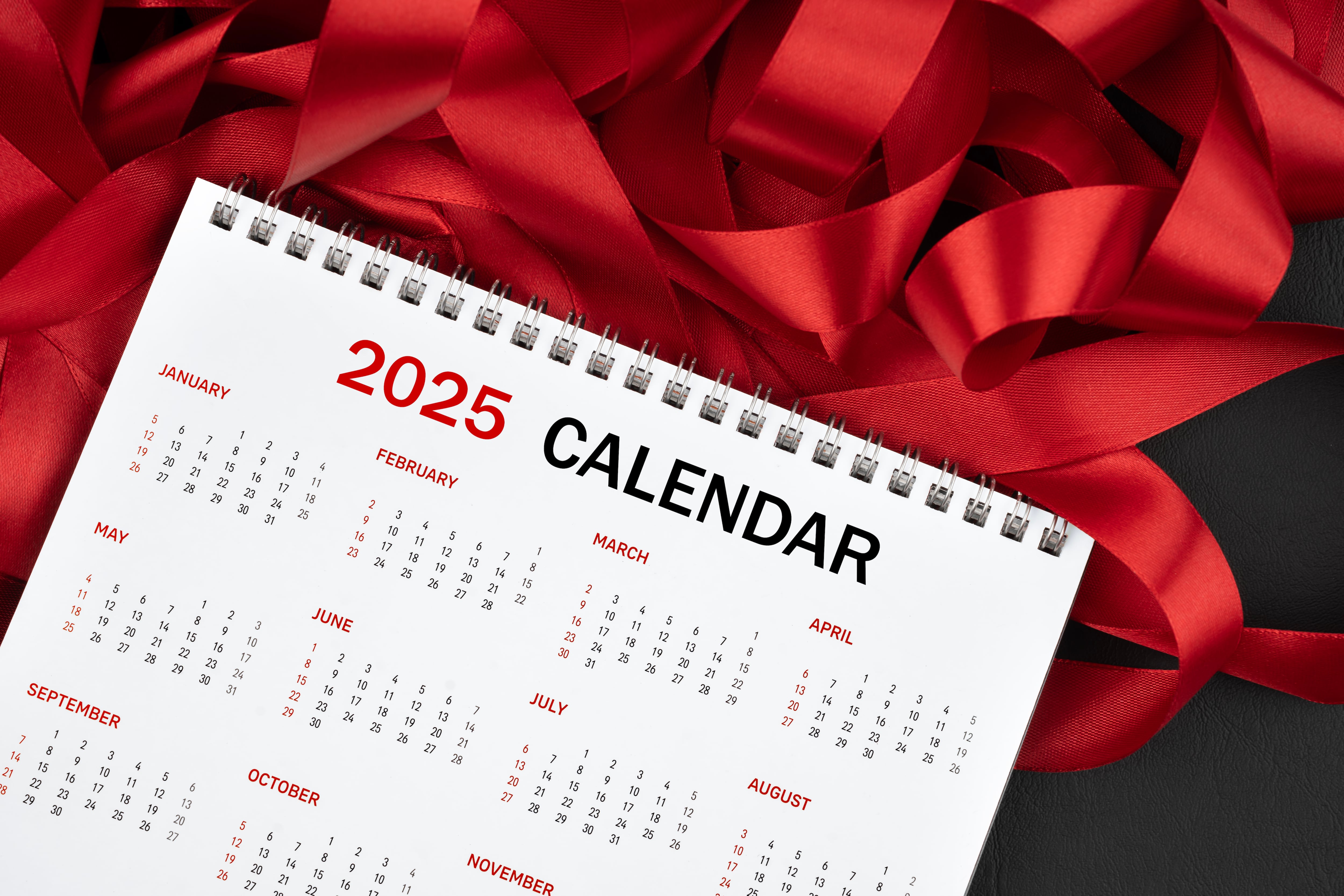 Calendario de 2025