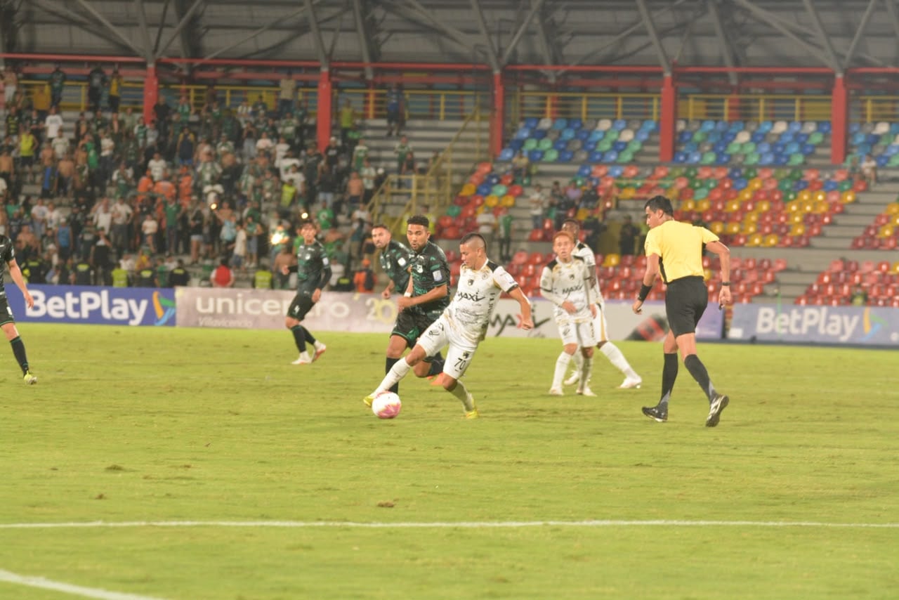 Imagen del triunfo del Deportivo Cali sobre Llaneros.