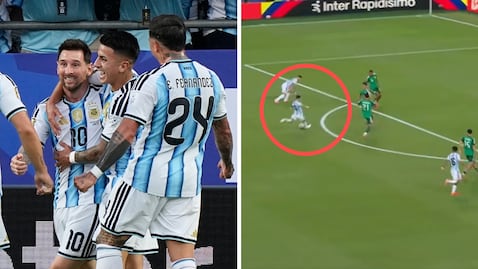 El golazo de Messi en el juego entre Argentina y Argelia por el Mundial 2026.