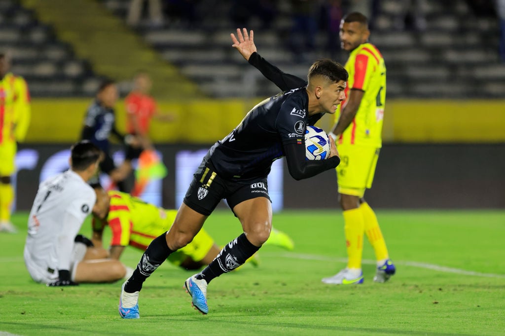 Michael Hoyos anotó el primer gol del cotejo