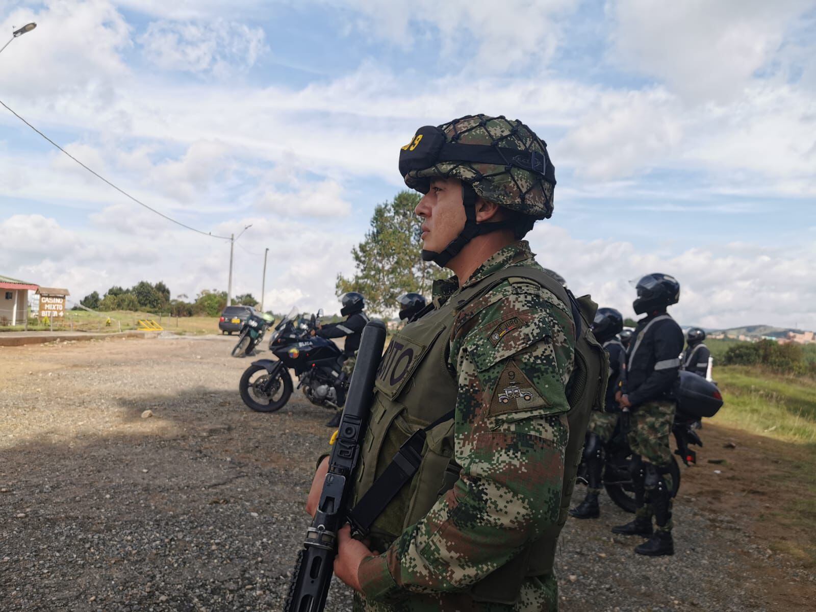 Más de cinco mil hombres y mujeres de las Fuerzas Militares intensifican el despliegue operacional en Chocó