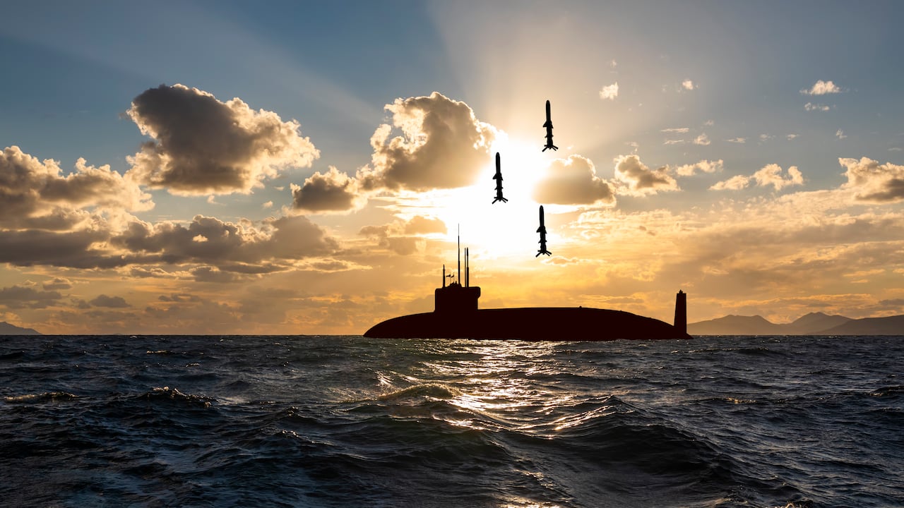 Los misiles fueron lanzados desde submarinos nucleares.