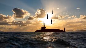 Los misiles fueron lanzados desde submarinos nucleares.