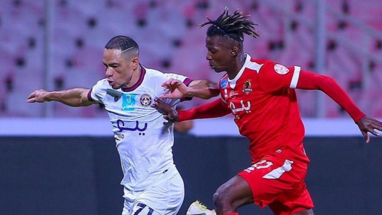 El atacante guajiro tuvo un paso por Al-Adalah y Al-Jabalain, ambas instituciones del fútbol saudí.