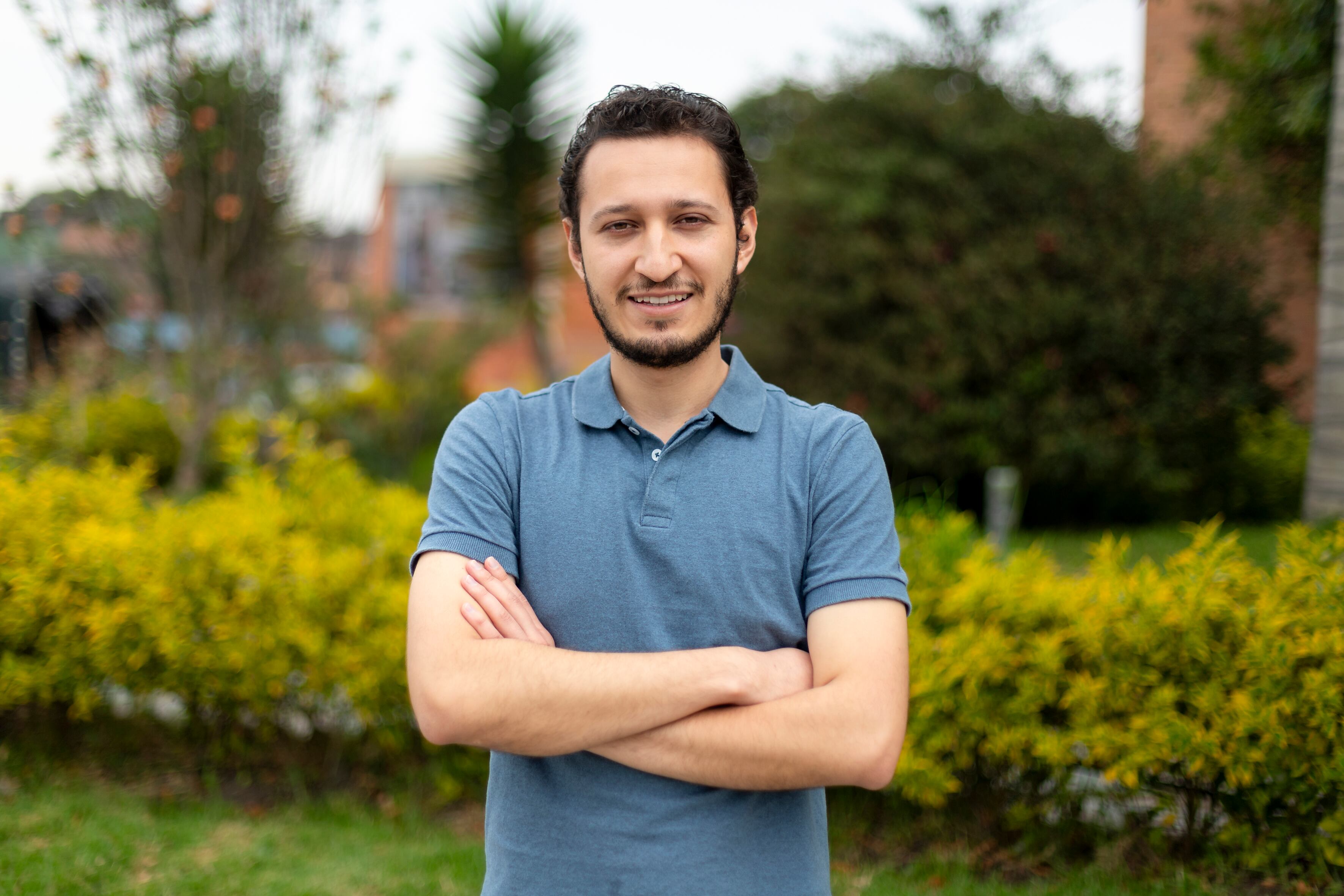 Juan Pinzón, beneficiario del Sena.