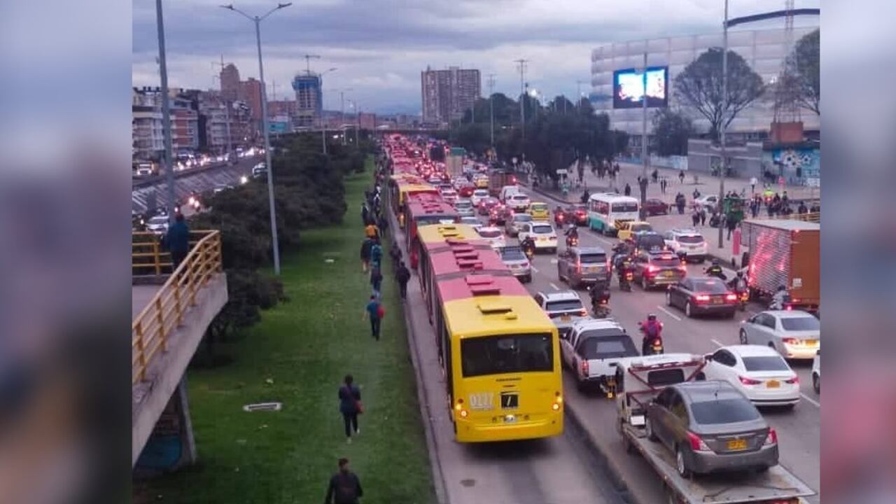La movilidad se vio afectada por el accidente (imagen de referencia).