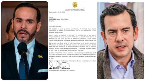 Abelardo De La Espriella respondió la carta de renuncia de Rodrigo Lara Restrepo.