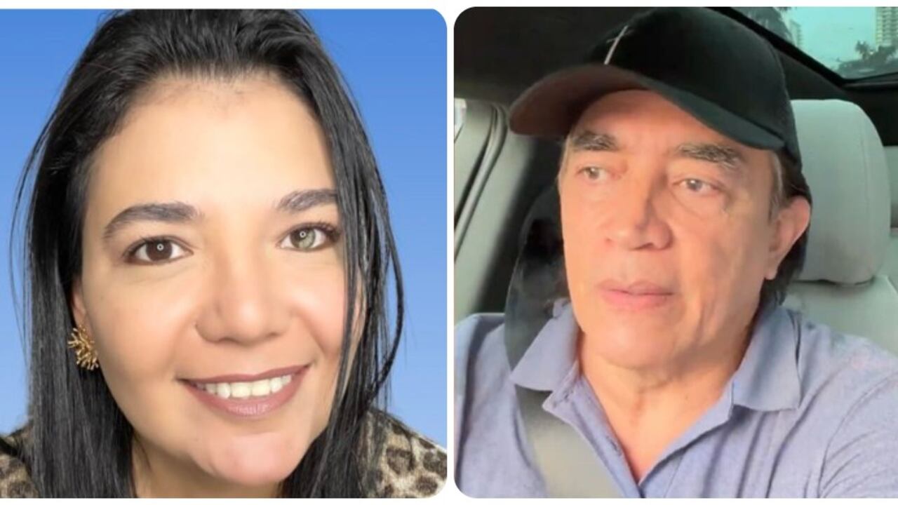 María Antonia Pardo y Gustavo Petro.