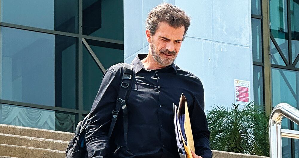 Rodolfo Sancho, el reconocido actor y padre del condenado, ha sido la figura que más acompañó a su hijo en el caso.