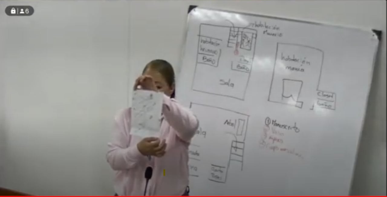 Carta que dejó Mauricio Leal fue expuesta en el juicio.