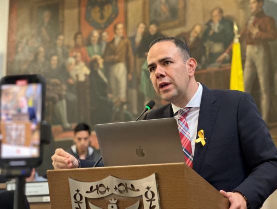 Concejal Marco Acosta