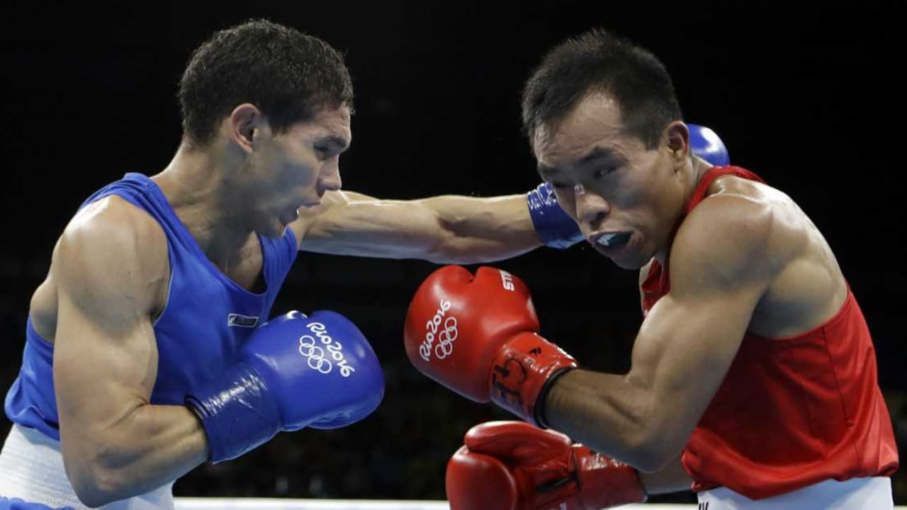 Ceiber Avila compitió en el boxeo 52 kilogramos