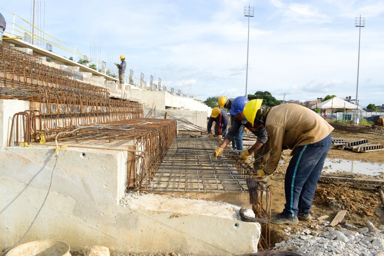 Se encontró un avance físico de obra del 46,7%.